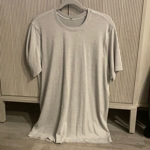 Light Grey lululemon shirt Large